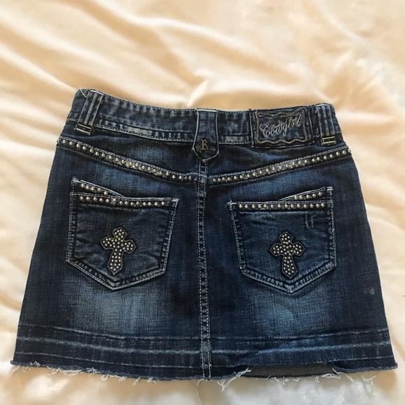 Rock and Roll Cowgirl Embellished Skirt - Picture 2 of 5